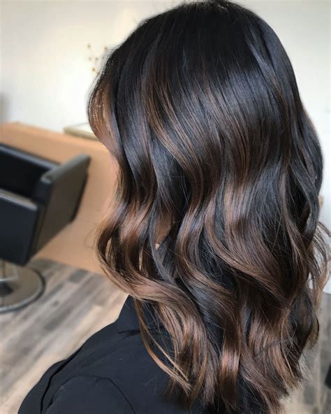 ombre color for black hair